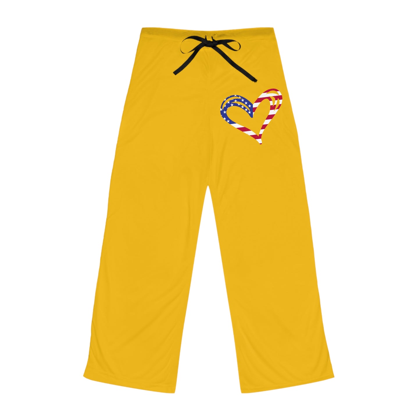 Princess Grace Patriotic Heart Pajama Pants Cozy & Festive Sleepwear