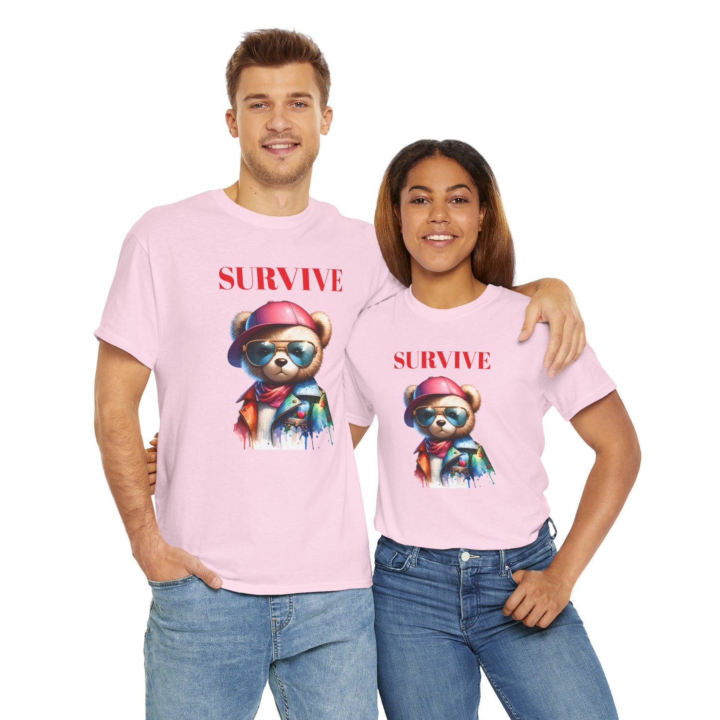 Princess Grace SURVIVE Unisex Heavy Cotton Tee