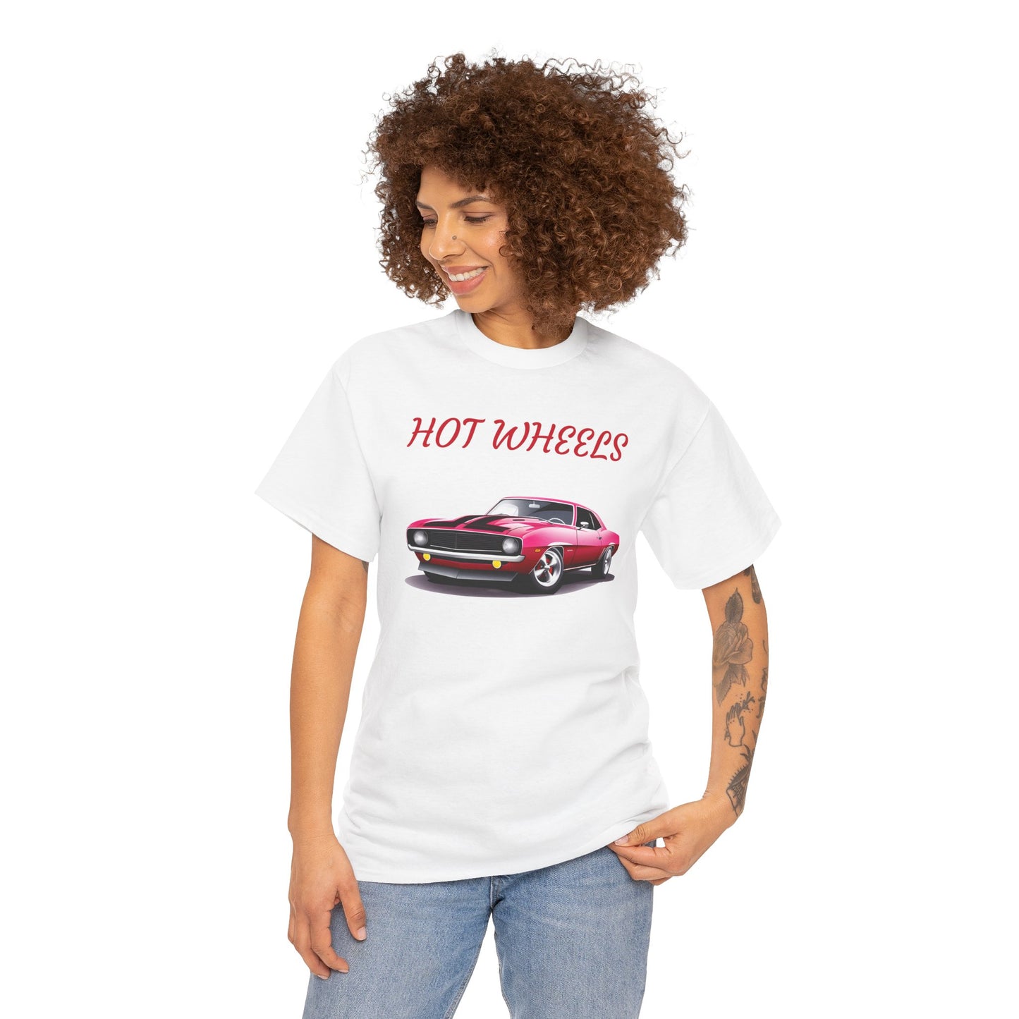 Princess Grace Retro Hot Wheels Unisex Heavy Cotton Tee