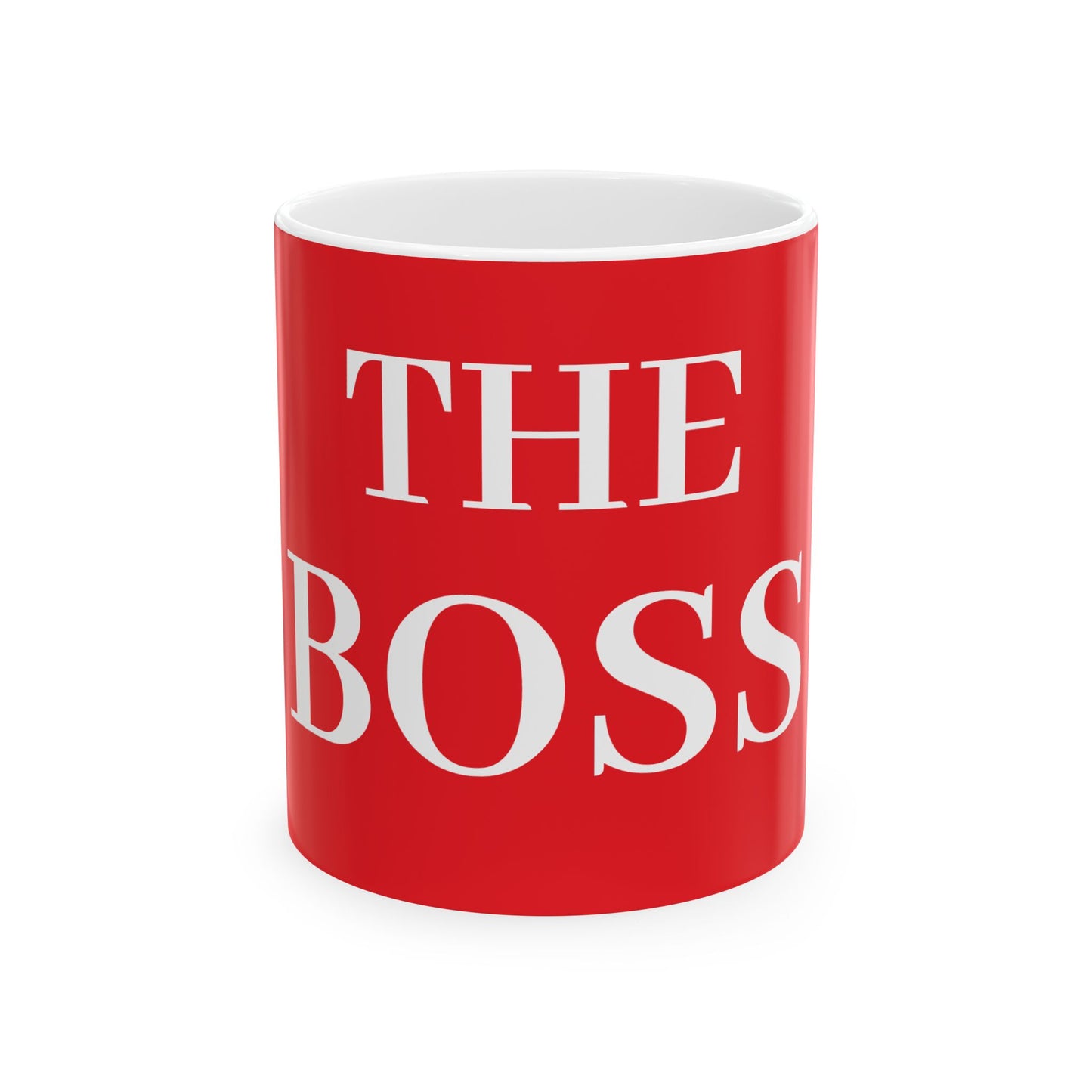 Princess Grace The Boss Ceramic Mug Fun Coffee Cup for Workplace or Gift