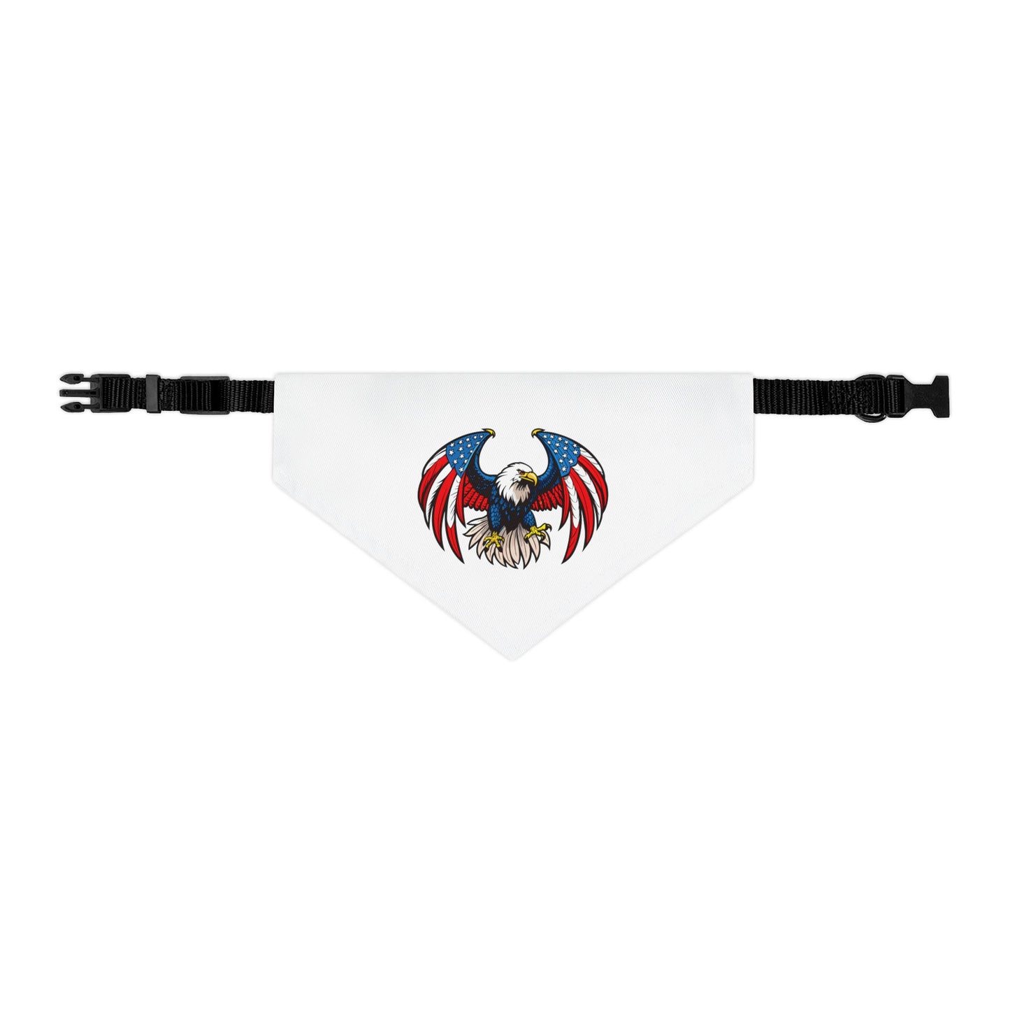 Princess Grace Patriotic Eagle Pet Bandana Collar for Dogs Perfect for 4th of July Celebrations
