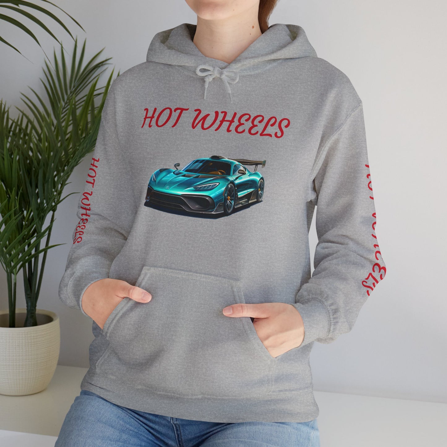 Princess Grace Hot Wheels Unisex Heavy Blend Hoodie Perfect for Car Enthusiasts & Gift for Auto Lovers