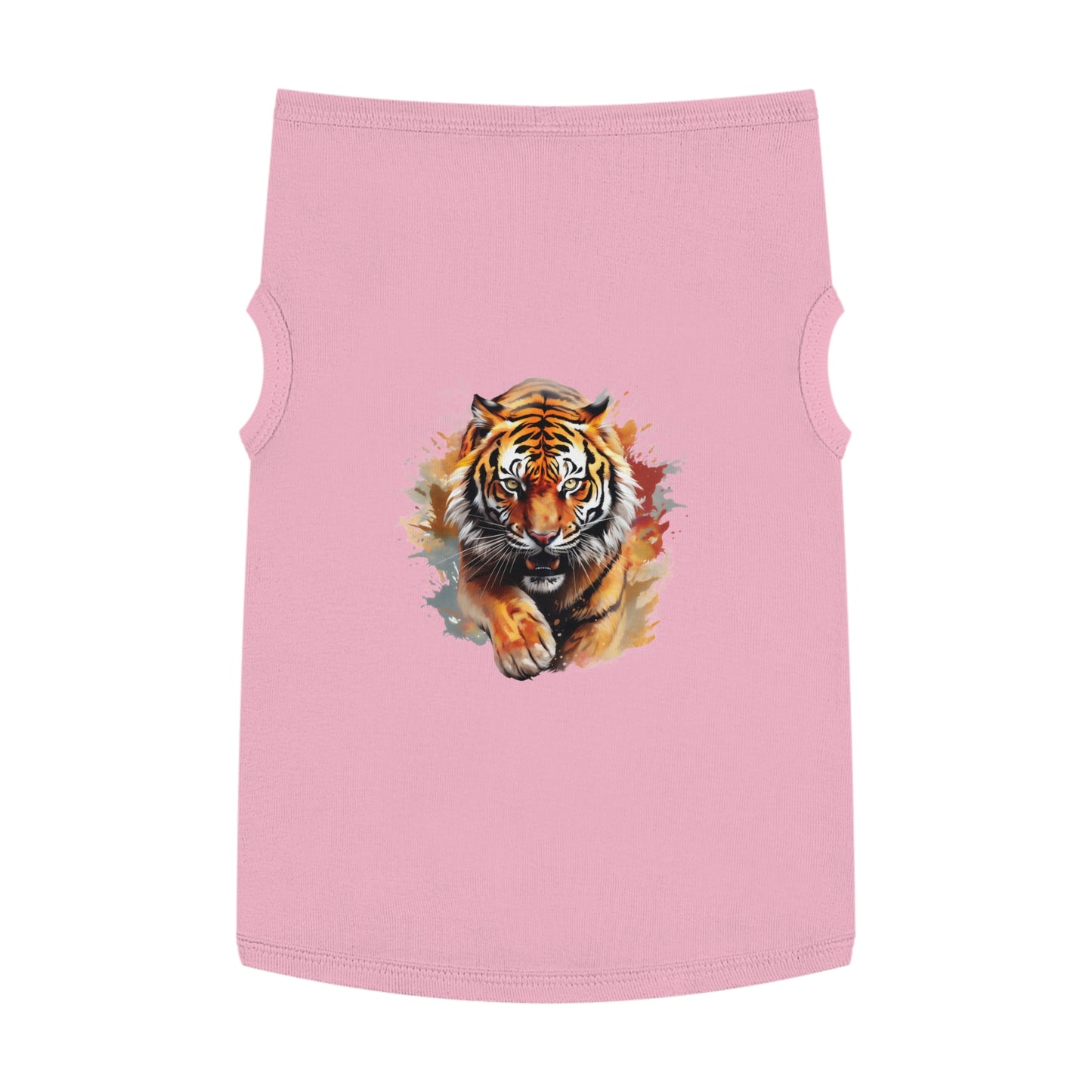 Princess Grace CUTE Wild Tiger Pet Tank Top Stylish Animal Print for Trendy Pets