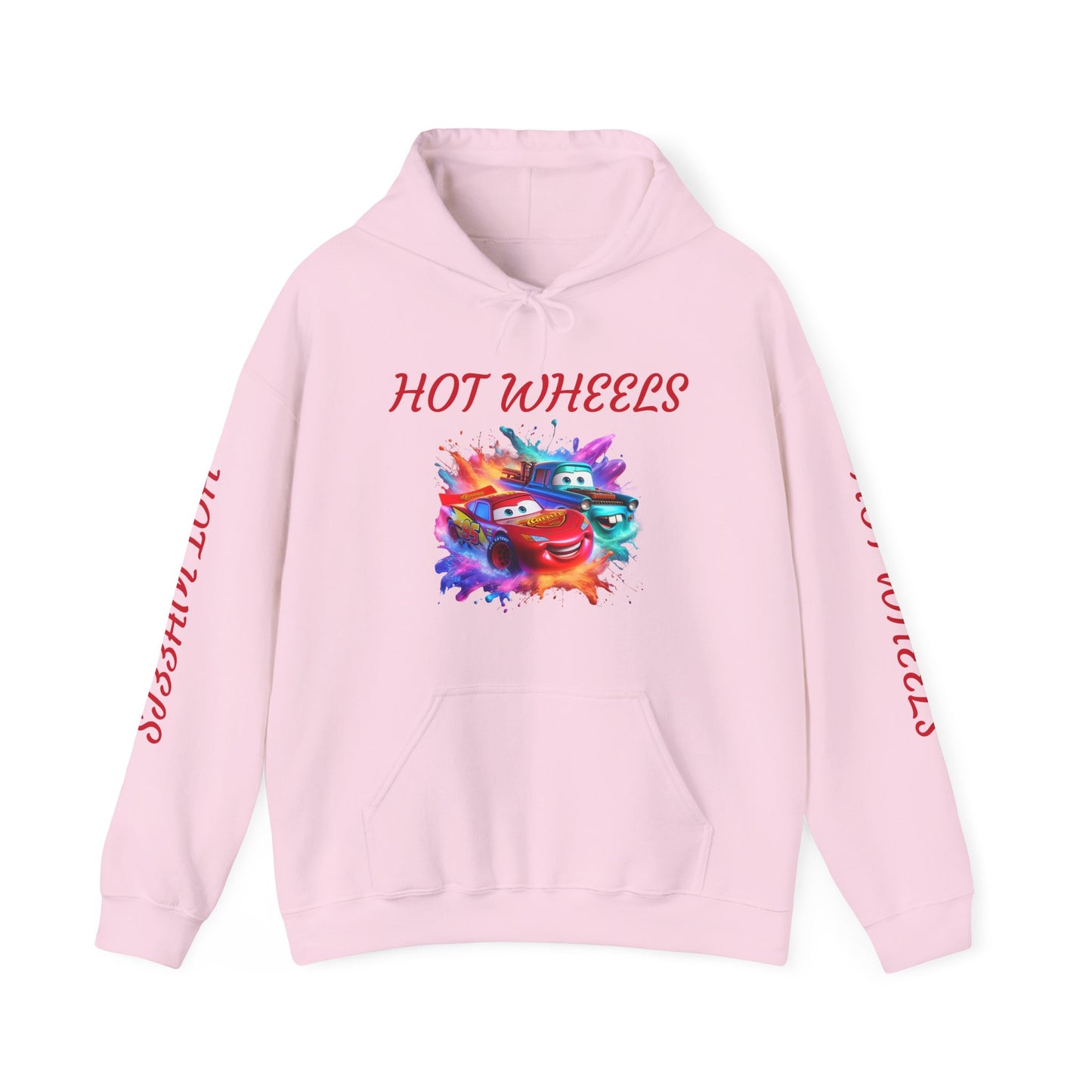 Princess Grace Cool Hot Wheels Unisex Hooded Sweatshirt Perfect for Car Enthusiasts