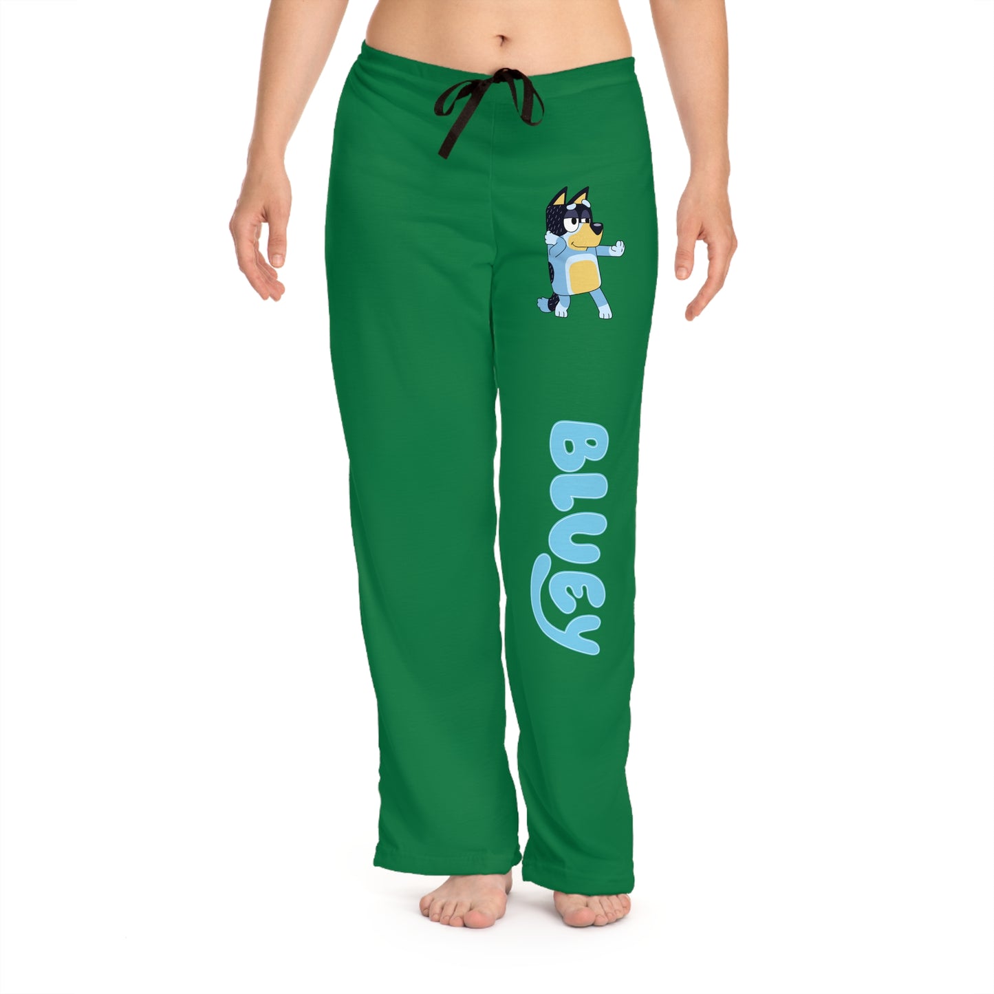 Princess Grace Cozy Bluey Women's Pajama Pants Fun Sleepwear for Kids & Adults