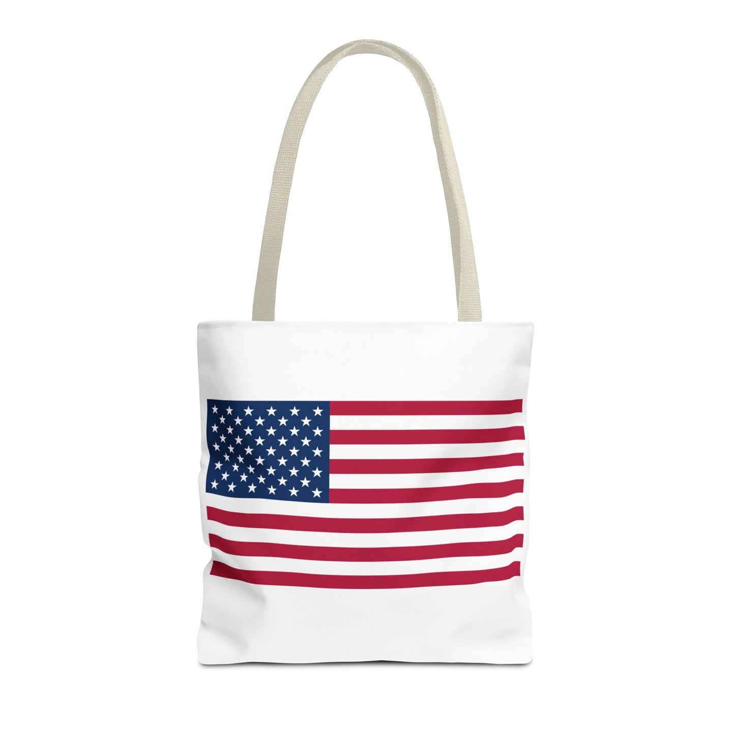 Princess Grace Patriotic Tote Bag American Flag Design Perfect for Holidays and Everyday Use