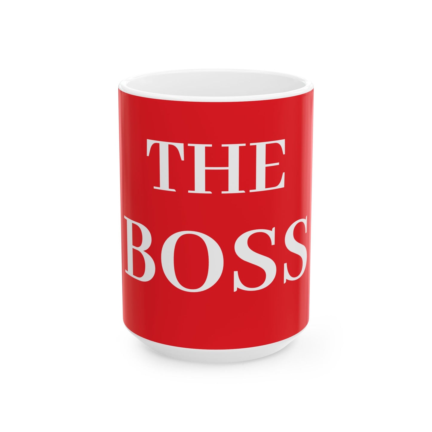 Princess Grace The Boss Ceramic Mug Fun Coffee Cup for Workplace or Gift