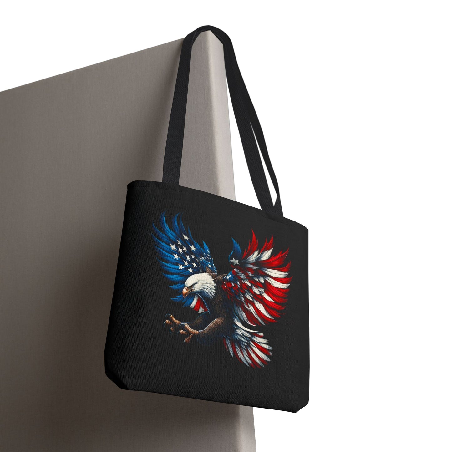 Princess Grace Patriotic Eagle Tote Bag Bold American Spirit Design