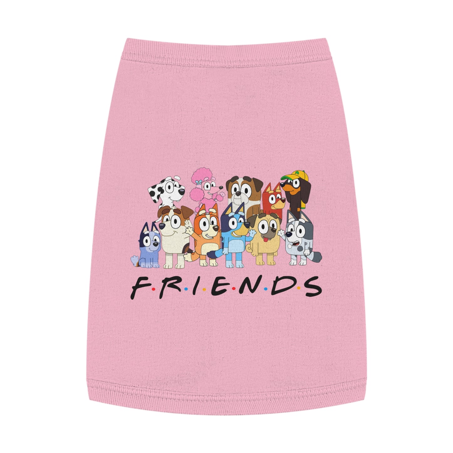 Princess Grace BLUEY Pet Tank Top Cozy Canine Friends Design for Dogs Ideal for Playdates & Everyday Wear