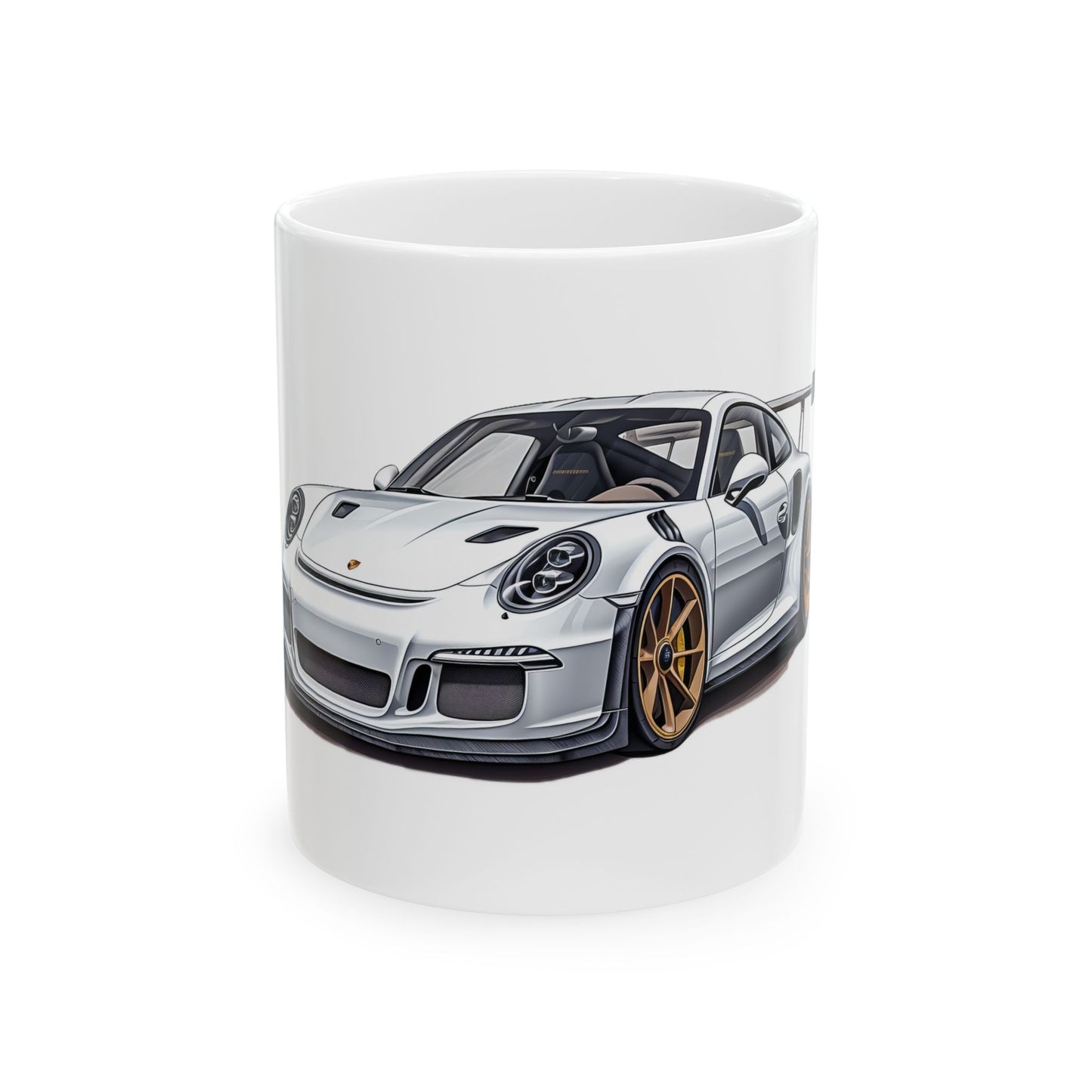 Princess Grace Porsche Racing Car Ceramic Mug Perfect Gift for Car Enthusiasts