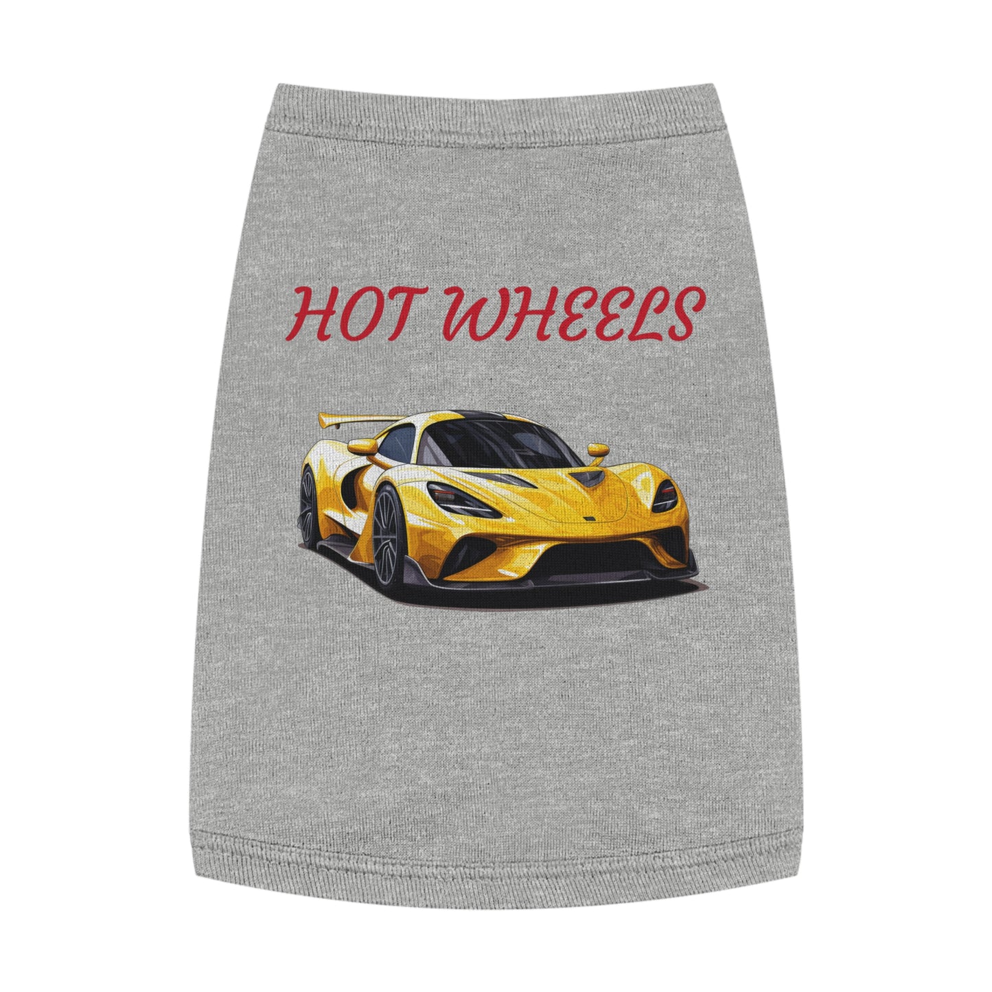 Princess Grace Hot Wheels Pet Tank Top Stylish Automotive Dog Shirt for Car Lovers