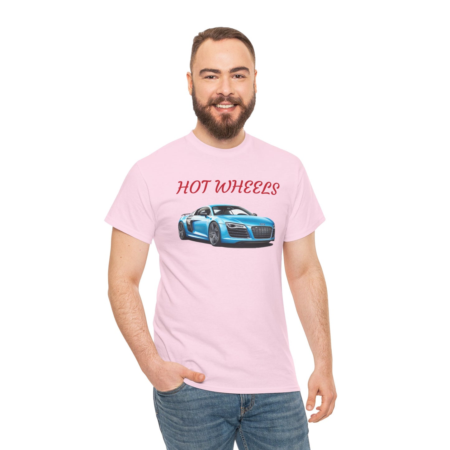Princess Grace Hot Wheels Unisex Heavy Cotton Tee Classic Car Graphic Shirt