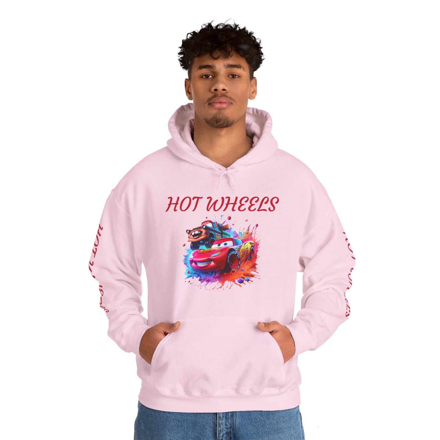 Princess Grace Hot Wheels Unisex Hoodie Retro Racing Design for Kids and Car Enthusiasts