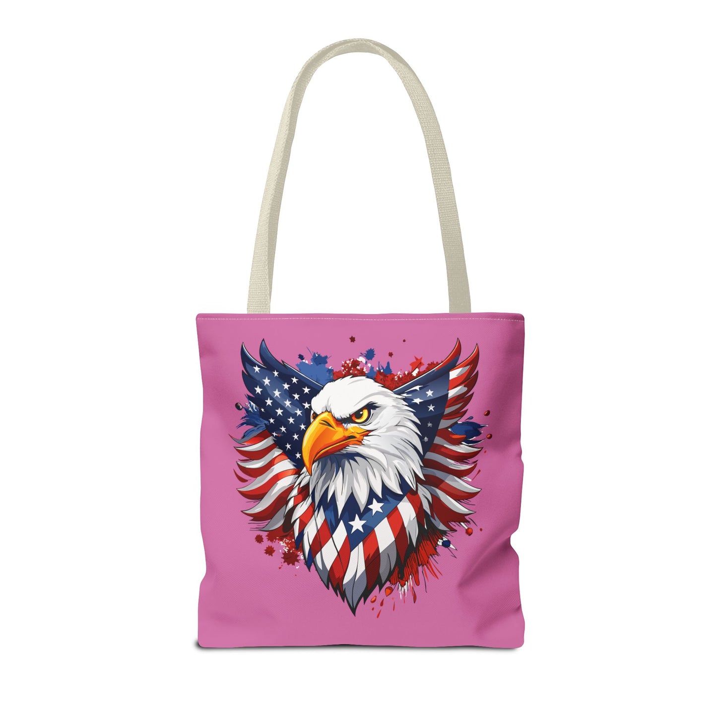 Princess Grace Patriotic Eagle Tote Bag American Spirit Design