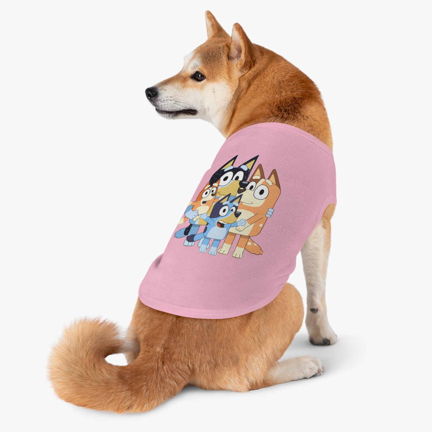 Princess Grace BLUEY Cute Cartoon Pet Tank Top Fun & Stylish Dog Apparel