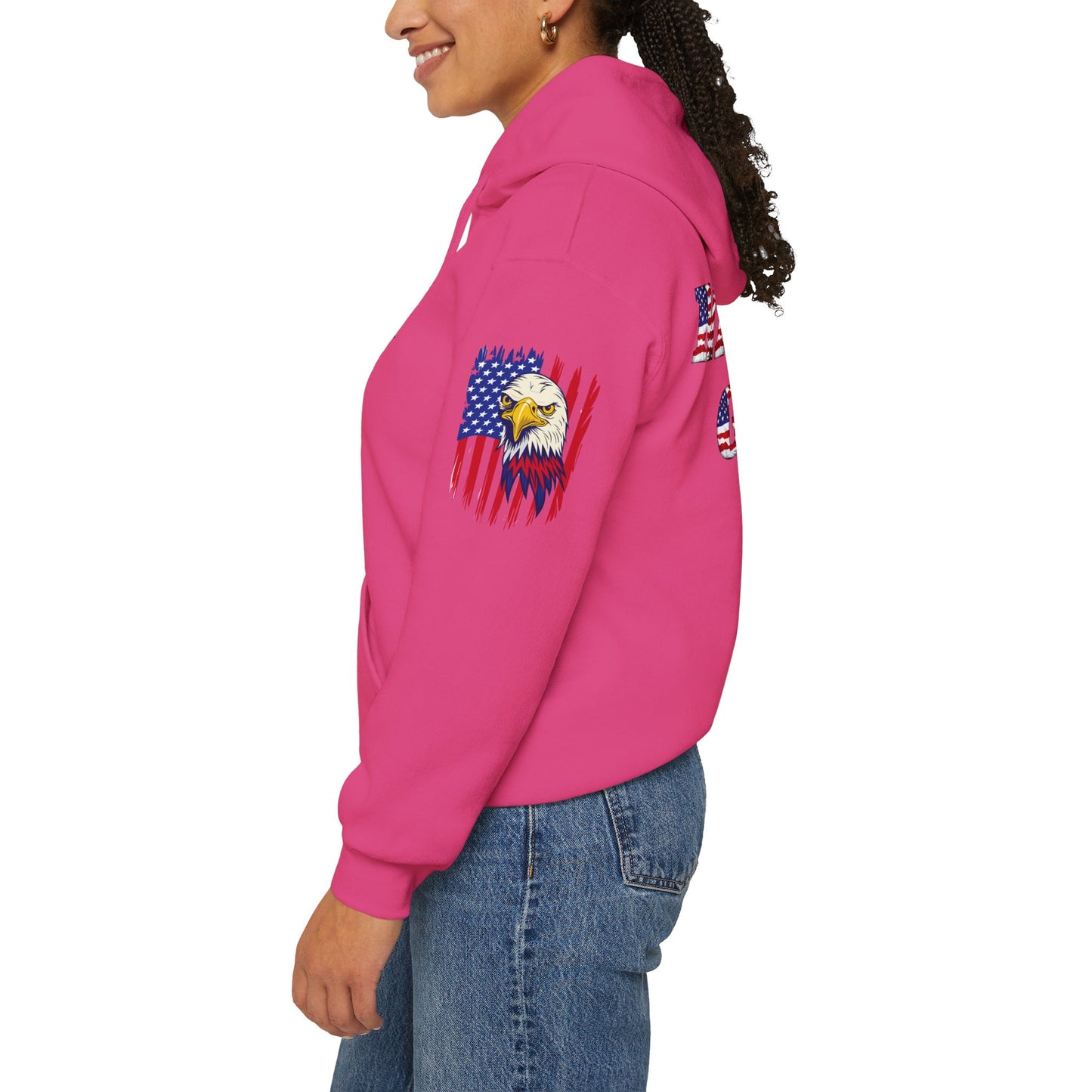 Princess Grace National Guard Patriotic Hoodie Unisex Heavy Blend Sweatshirt