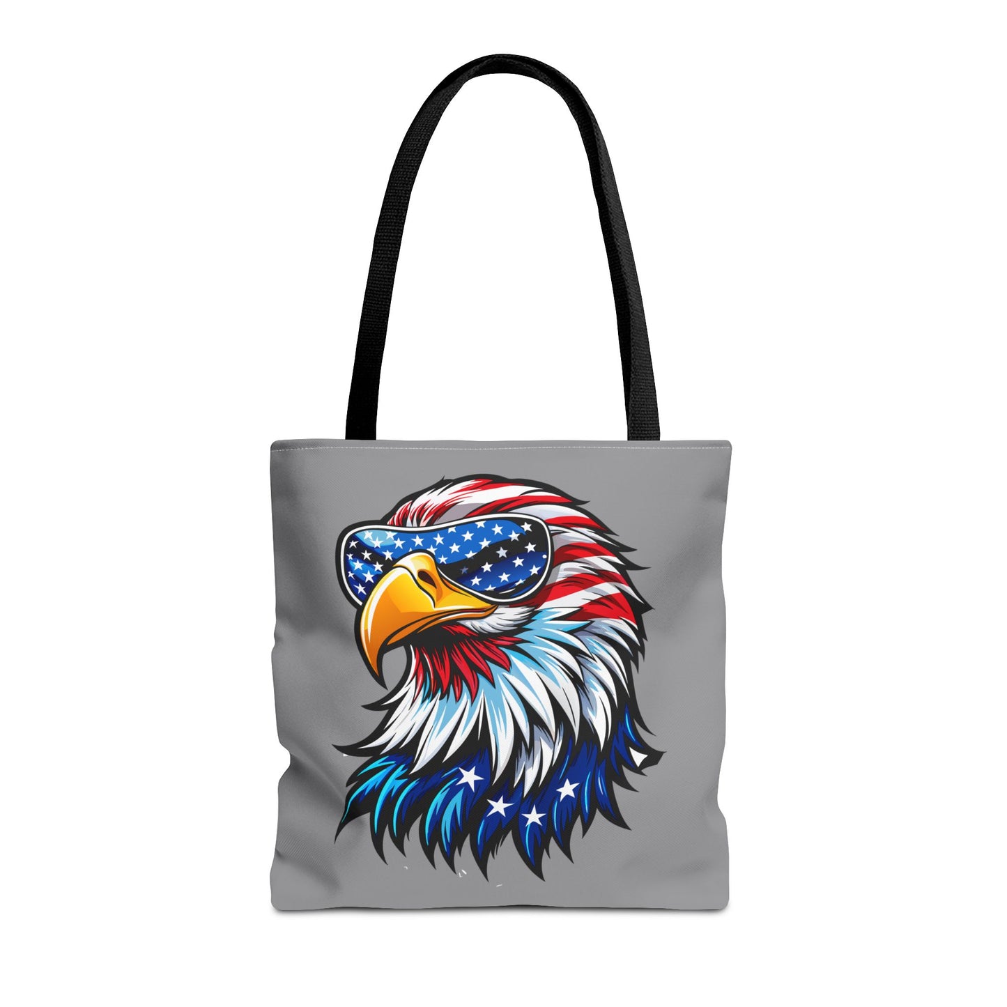 Princess Grace Patriotic Eagle Tote Bag Stylish American Flag Design for Celebrations