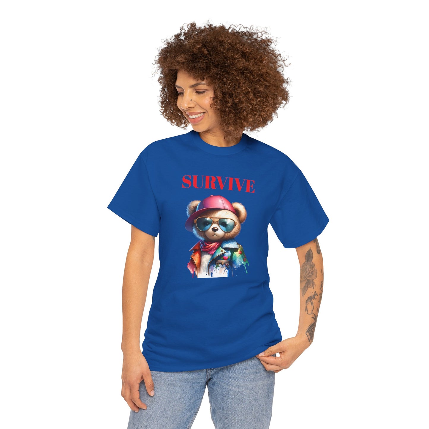 Princess Grace SURVIVE Unisex Heavy Cotton Tee