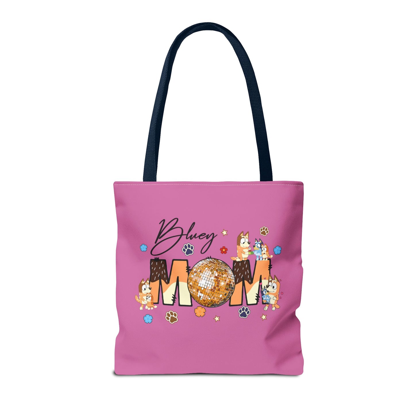 Princess Grace Bluey Mom Tote Bag ideal Gift for Dog Lovers