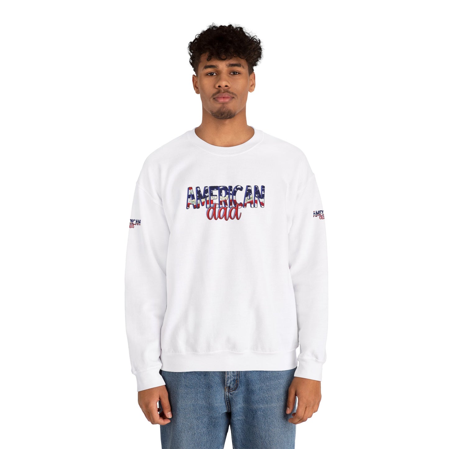 Princess Grace American Dad Unisex Crewneck Sweatshirt Patriotic Gift for Father's Day