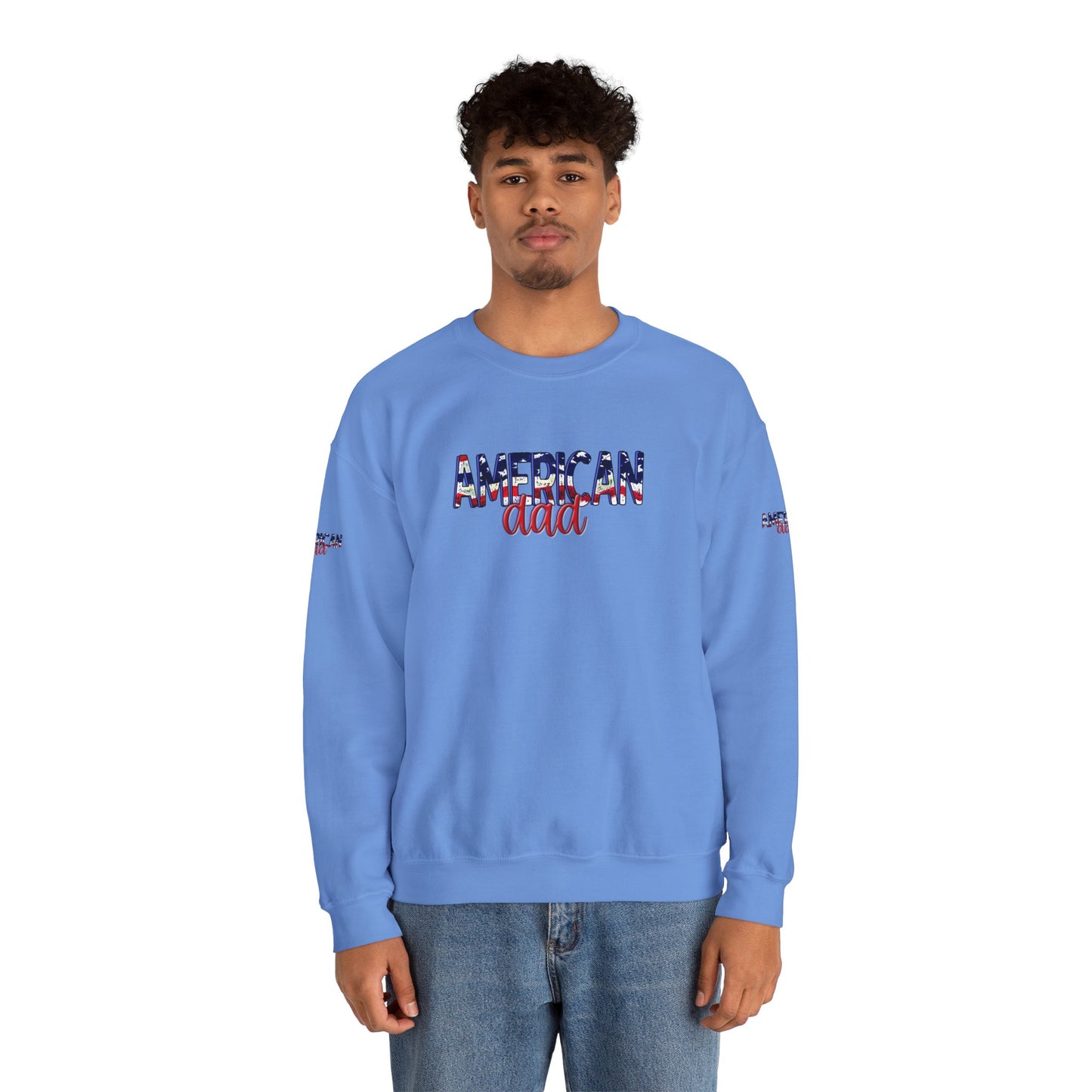 Princess Grace American Dad Unisex Crewneck Sweatshirt Patriotic Gift for Father's Day