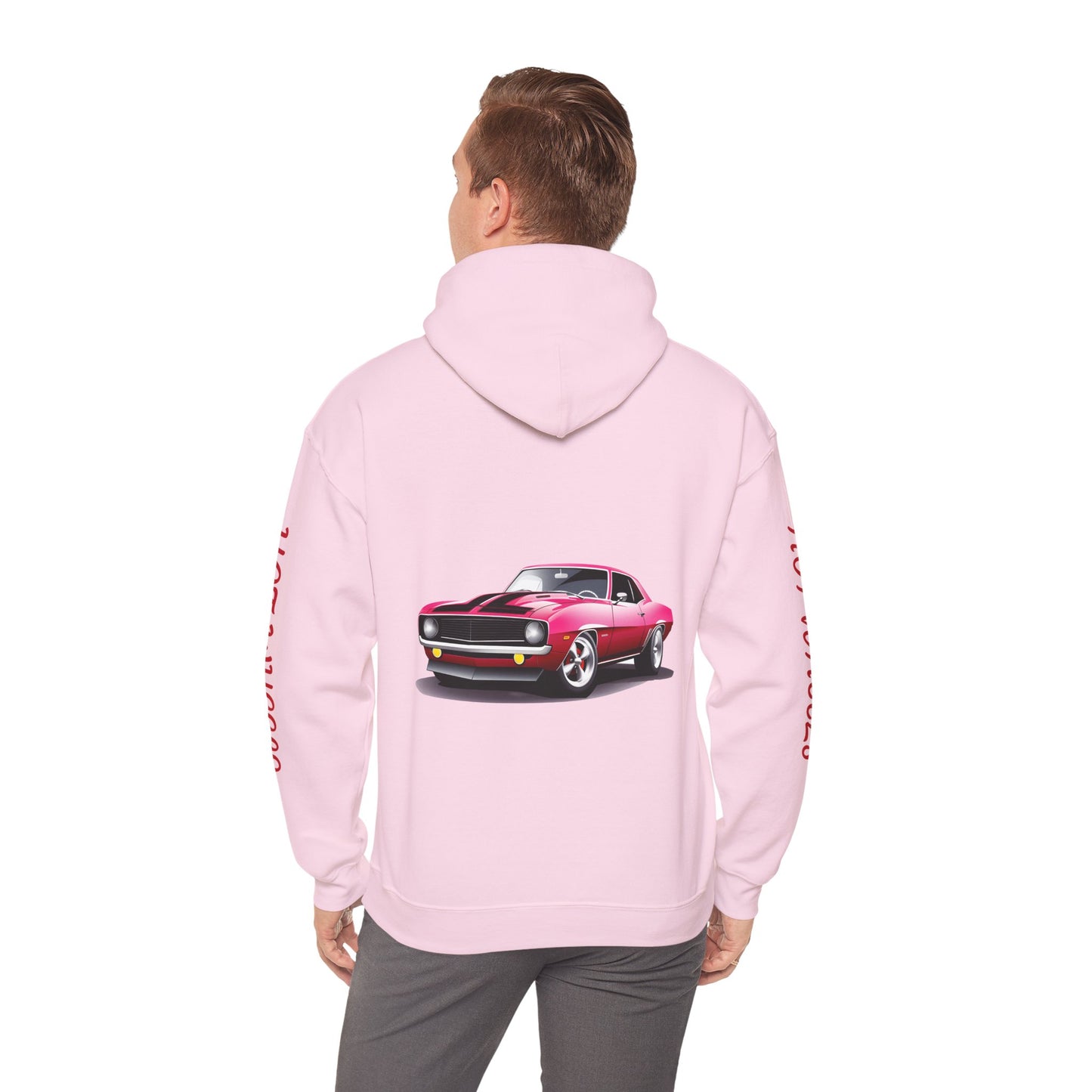 Princess Grace Retro Hot Wheels Hoodie for Car Enthusiasts