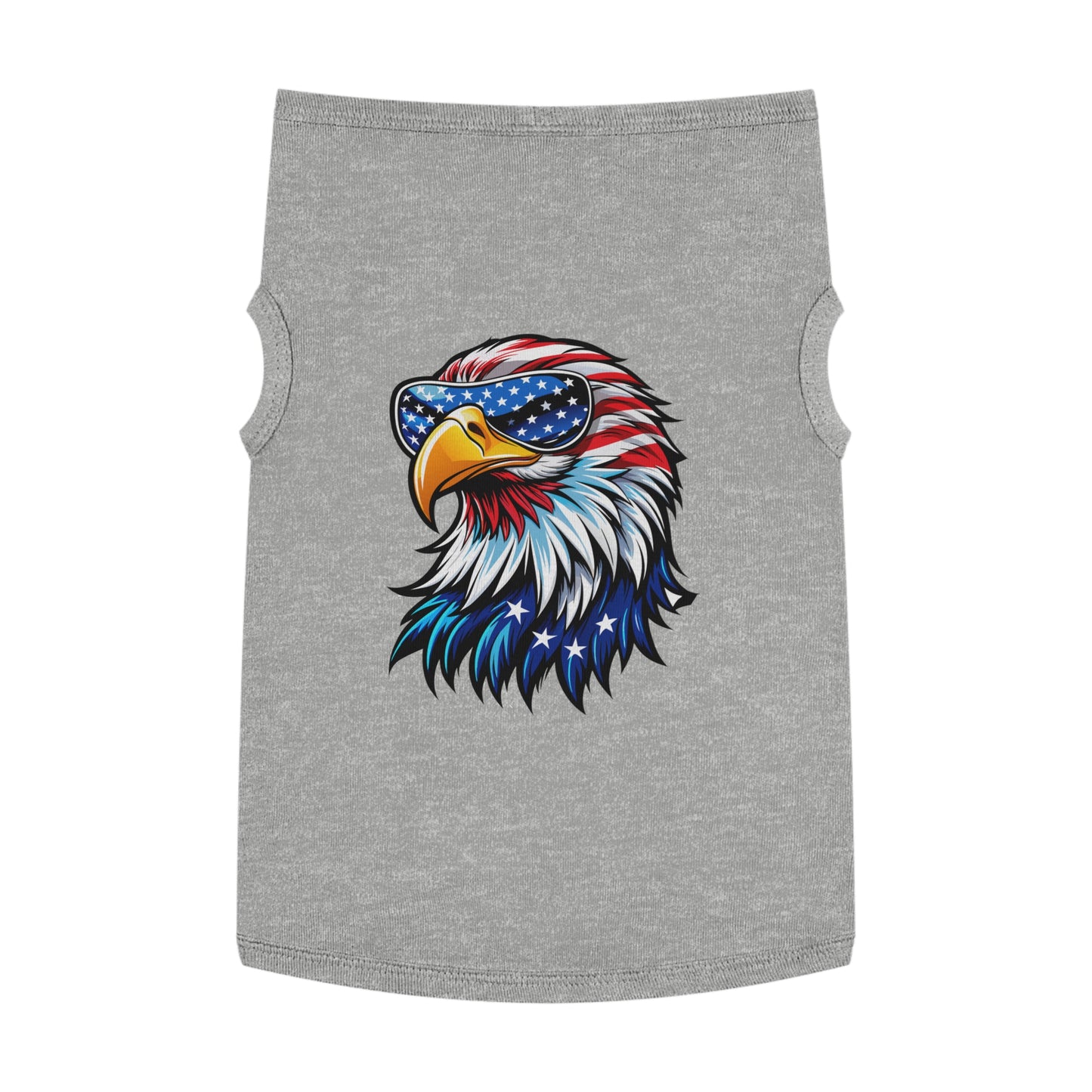 Princess Grace Patriotic Eagle Pet Tank Top USA Independence Day Dog Apparel