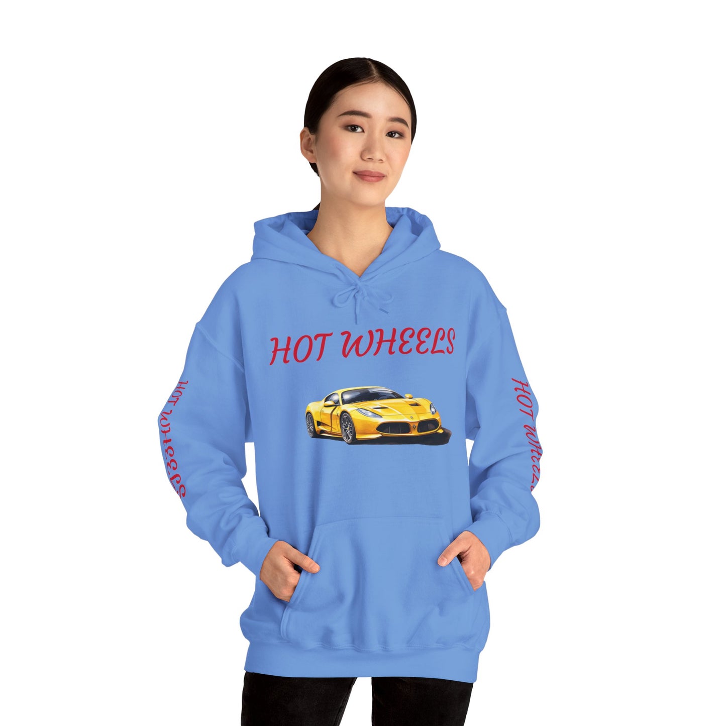 Princess Grace Retro Hot Wheels Hoodie for Car Enthusiasts