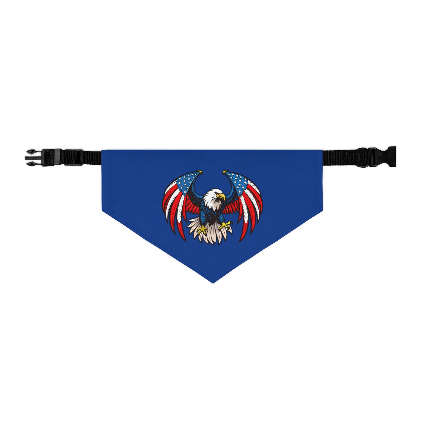 Princess Grace Patriotic Pet Bandana Collar Eagle Design for Dogs