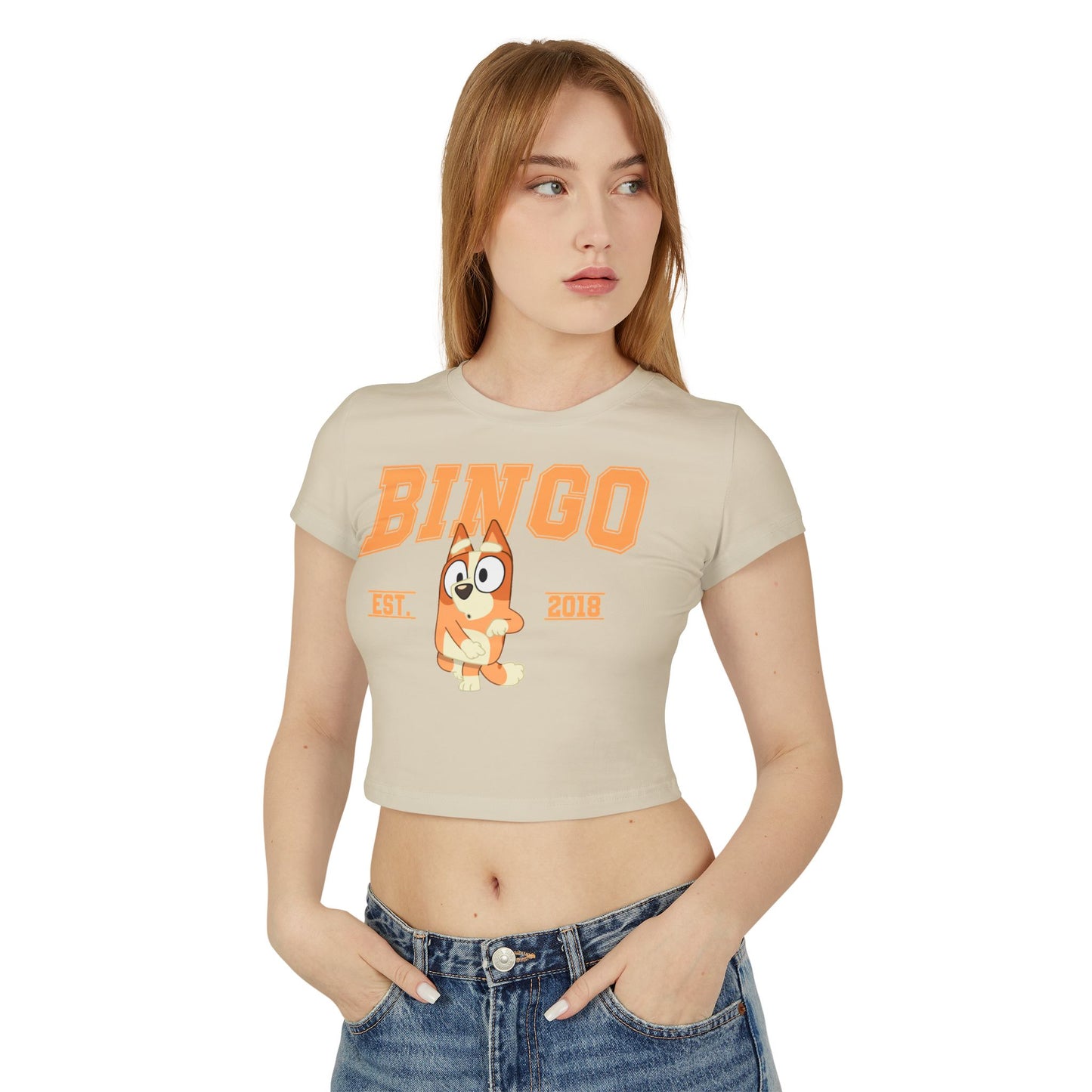 Princess Grace Bluey Cute Bingo & Bluey Graphic Baby Tee