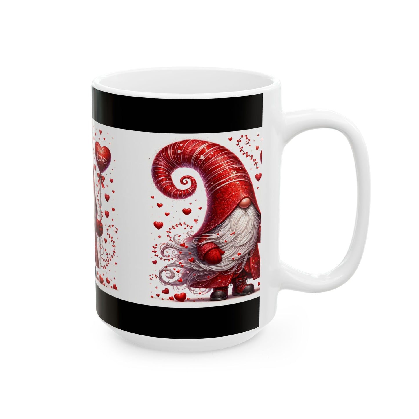 Princess Grace Love Swirl Ceramic Mug Perfect Gift for Valentine's Day
