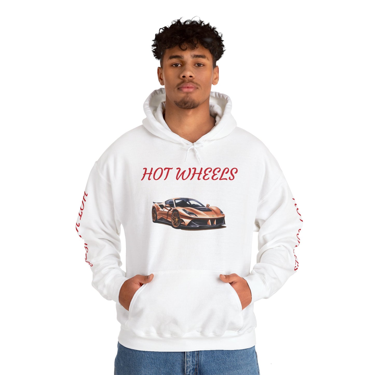 Princess Grace Hot Wheels Unisex Heavy Blend Hooded Sweatshirt Vintage Car Design