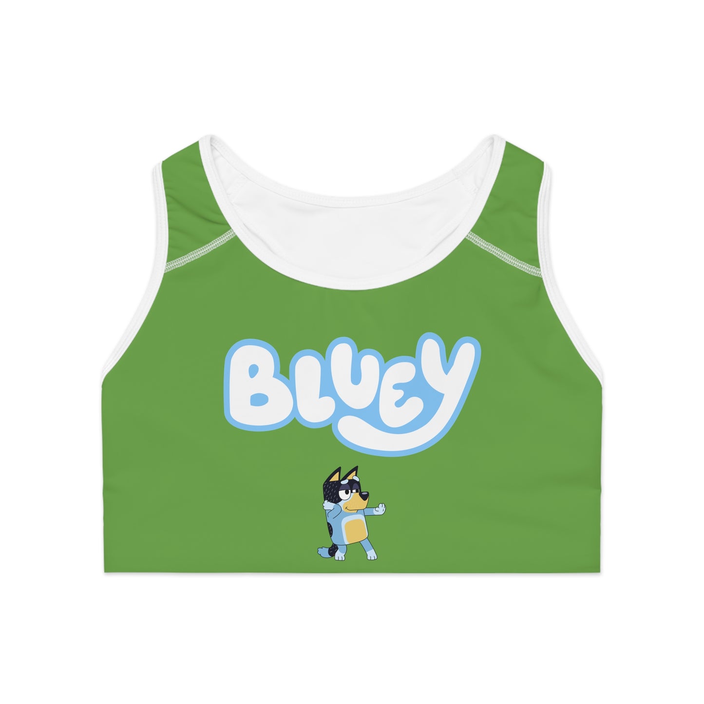 Princess Grace Bluey Sports Bra for Fun Activewear for Playtime and Sports
