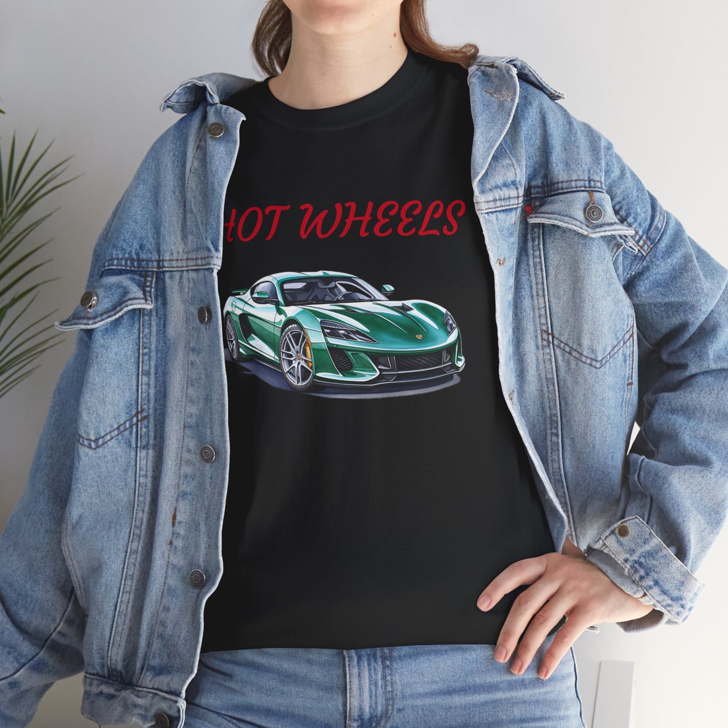 Princess Grace Hot Wheels Unisex Heavy Cotton Tee Car Lovers T-Shirt for Enthusiasts
