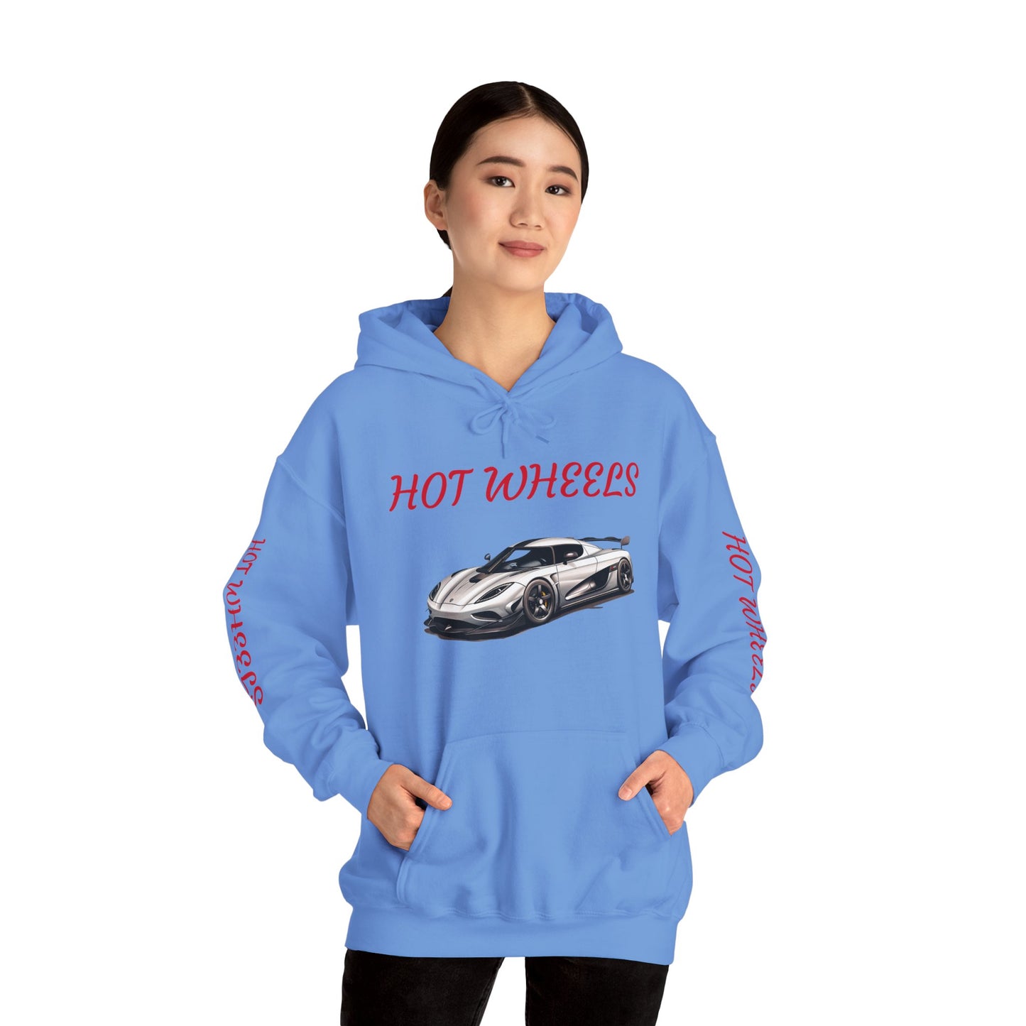 Princess Grace Hot Wheels Car Sweatshirt Unisex Heavy Blend Hoodie for Automotive Enthusiasts