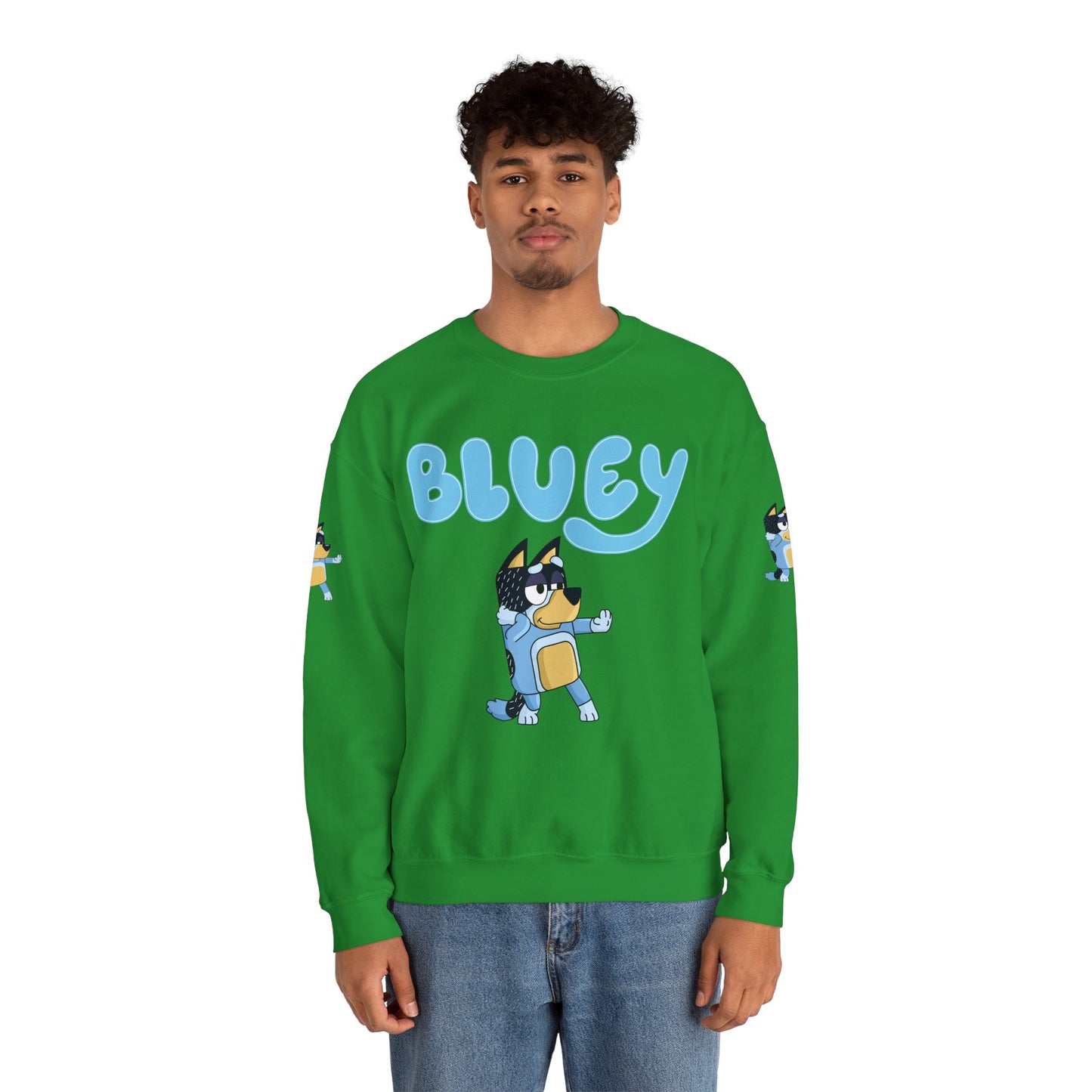 Princess Grace Bluey Character Unisex Crewneck Sweatshirt Cozy and Fun