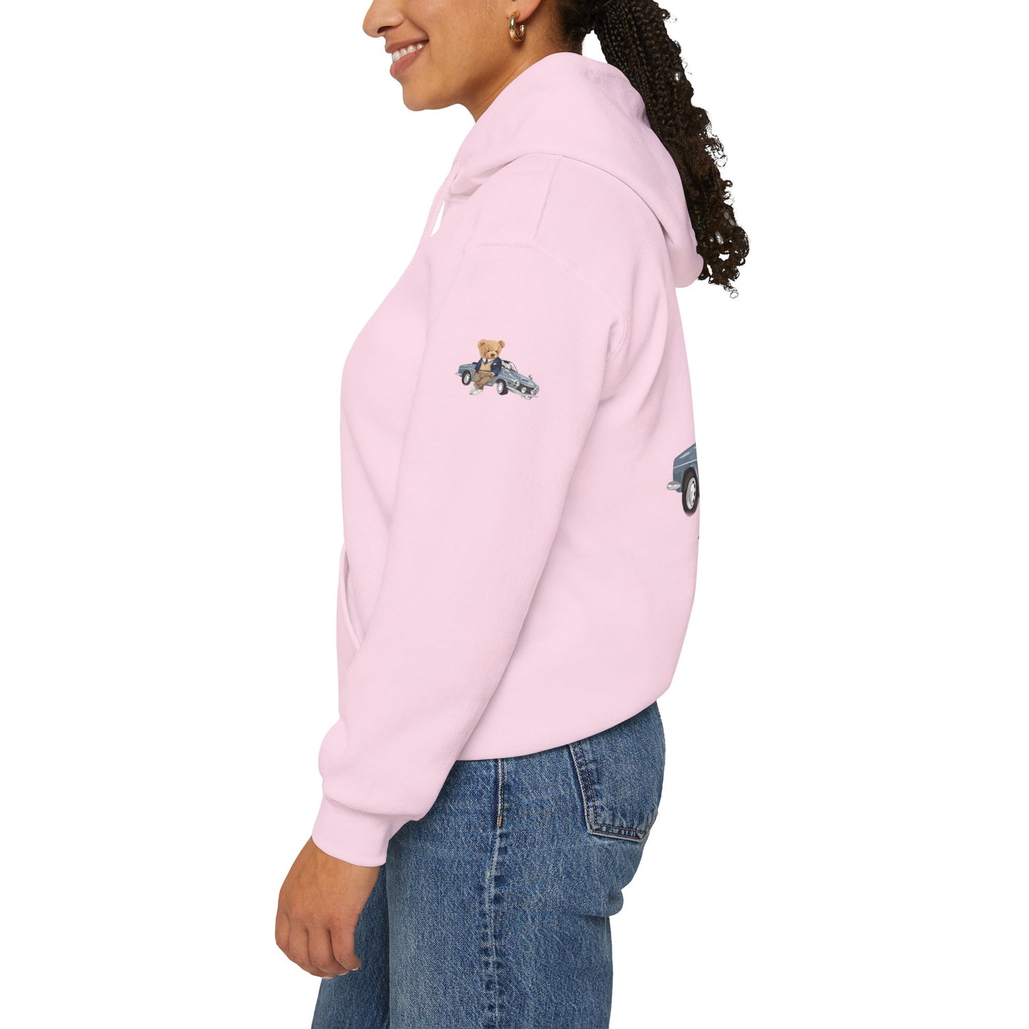 Princess Grace Luxury Bear Hoodie Chic & Cozy Unisex Sweatshirt