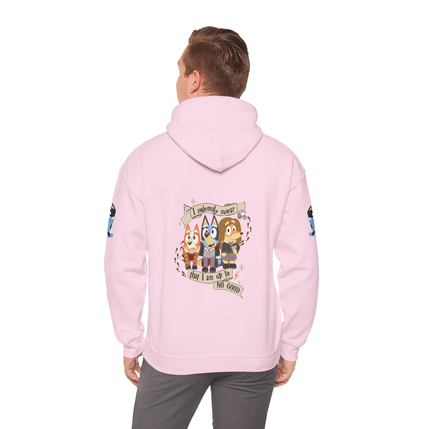 Princess Grace Bluey I Sincerely Sweet! Unisex Heavy Blend Hooded Sweatshirt for Fun Loving Fans