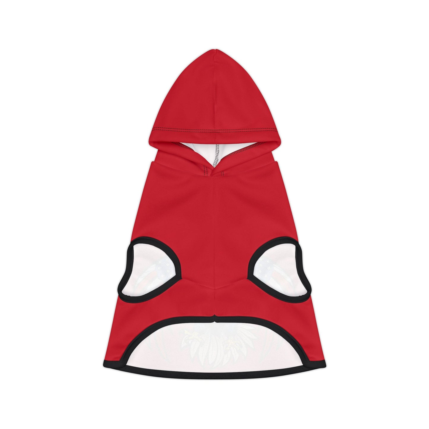 Princess Grace Patriotic Pet Hoodie with Eagle Design Perfect for Holidays and Celebrations