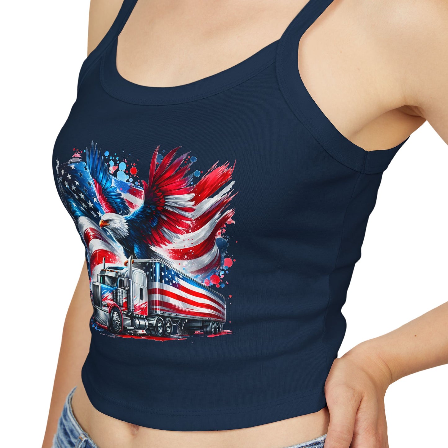 Princess Grace USA Truck Women's Spaghetti Strap Tank Top