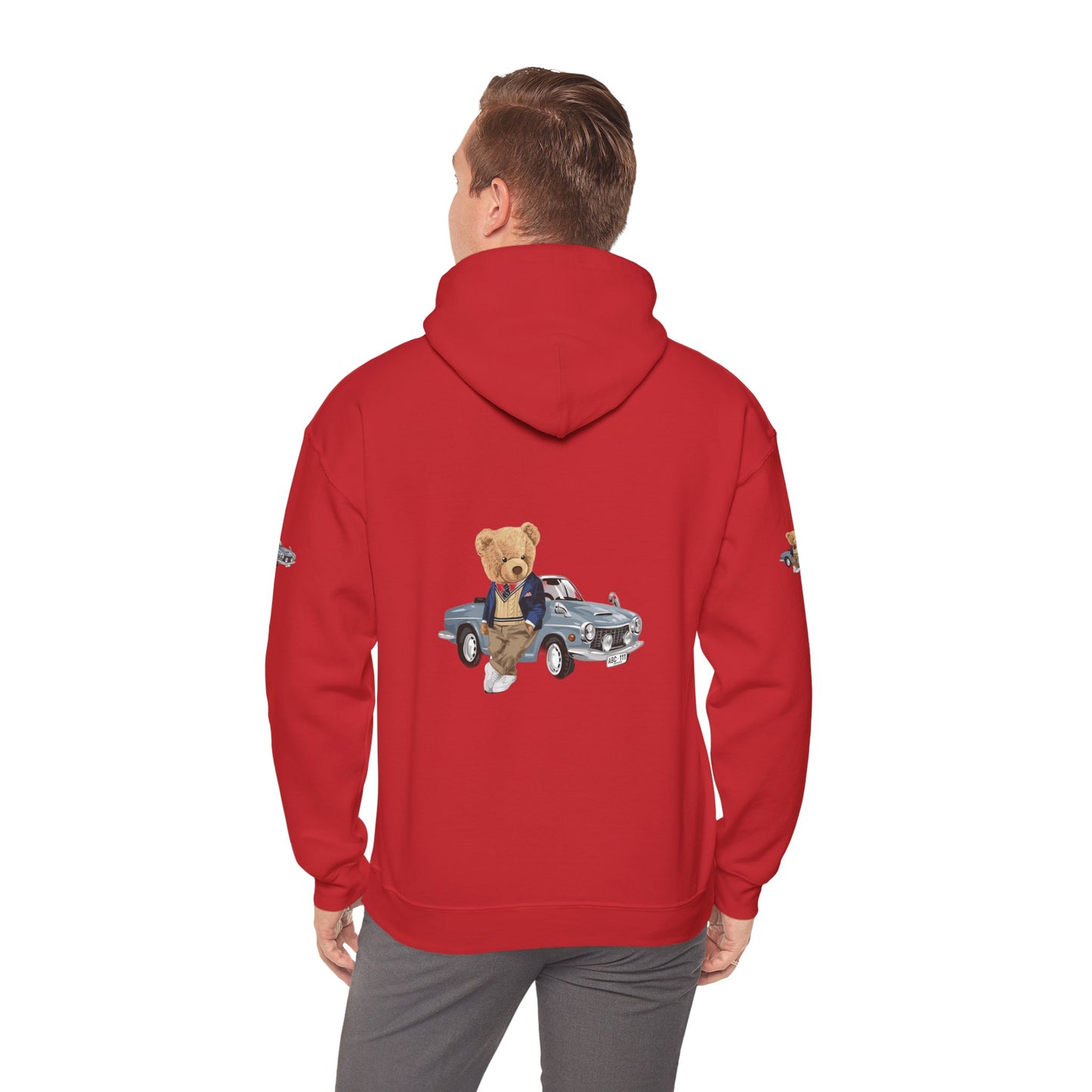 Princess Grace Luxury Bear Hoodie Chic & Cozy Unisex Sweatshirt