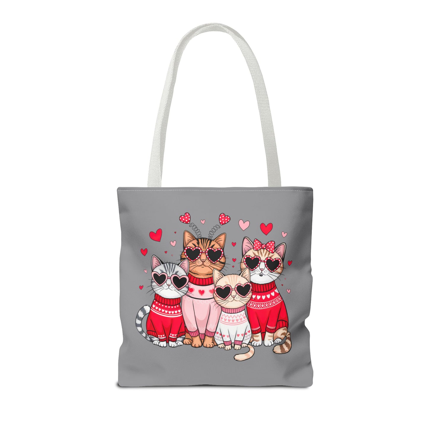 Princess Grace Cute Cat Lovers Tote Bag Perfect Gift for Pet Owners and Valentine's Day