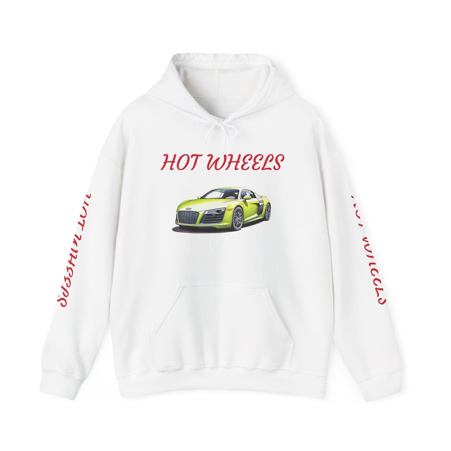 Princess Grace Hot Wheels Unisex Hooded Sweatshirt Cool Car Design for Auto Enthusiasts