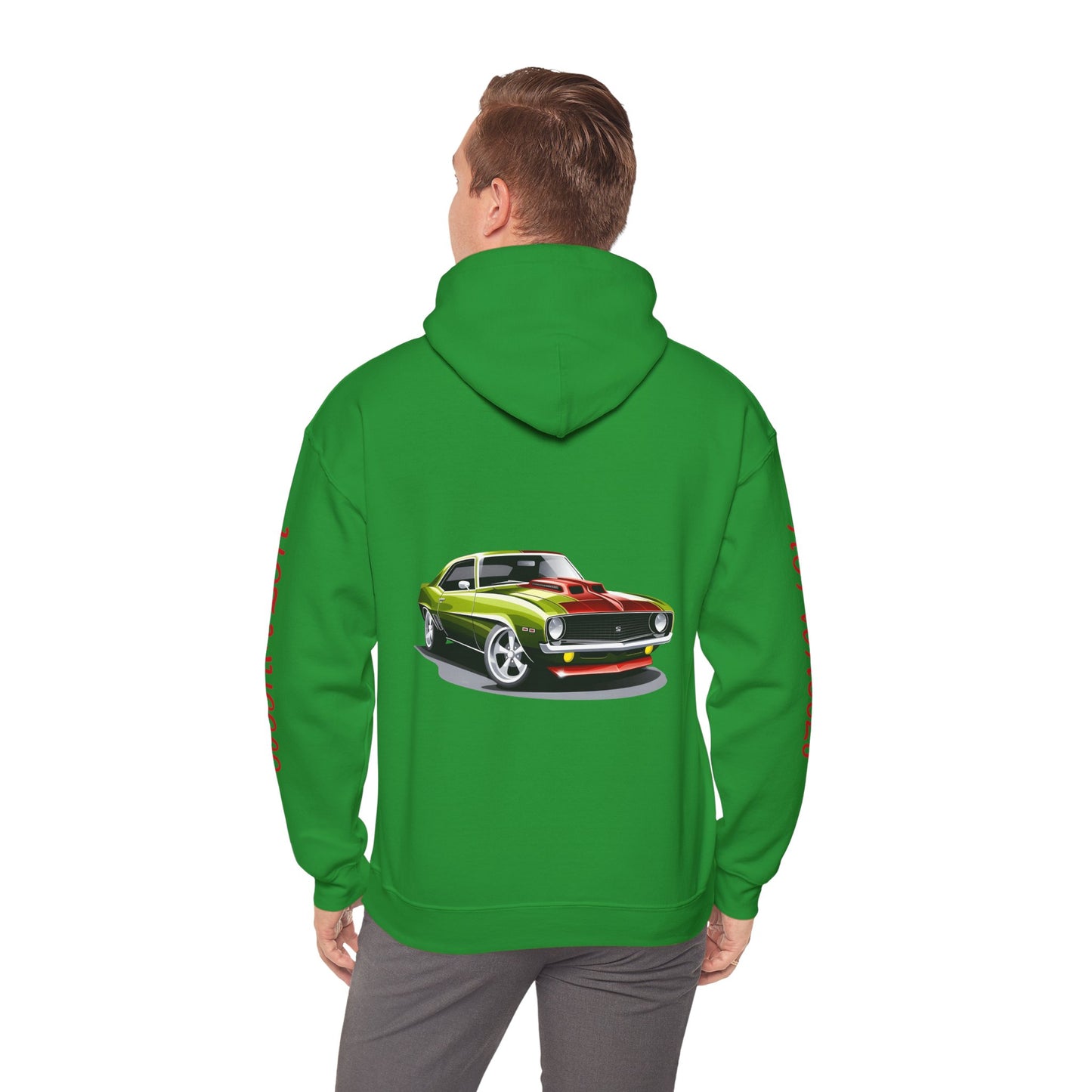 Princess Grace Retro Hot Wheels Graphic Hoodie for Car Enthusiasts
