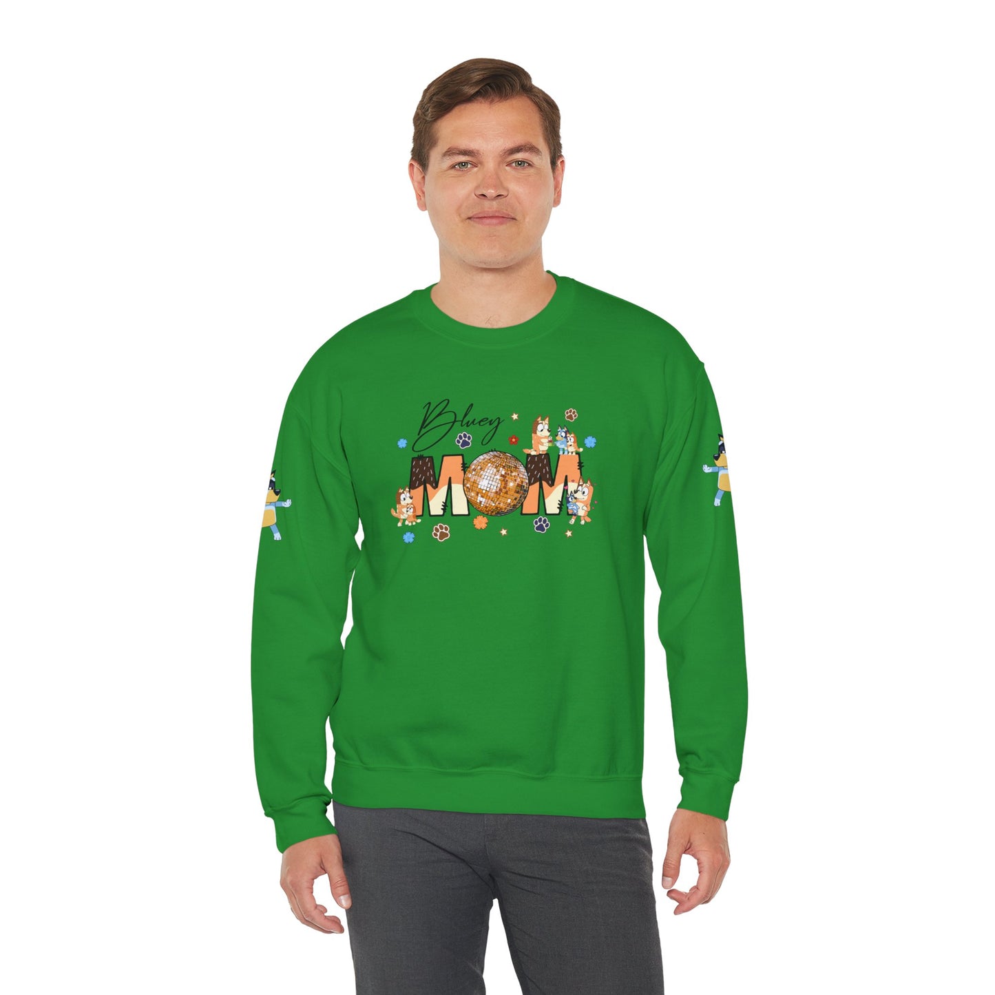 Princess Grace Bluey Mom Crewneck Sweatshirt Cozy Gift for Moms
