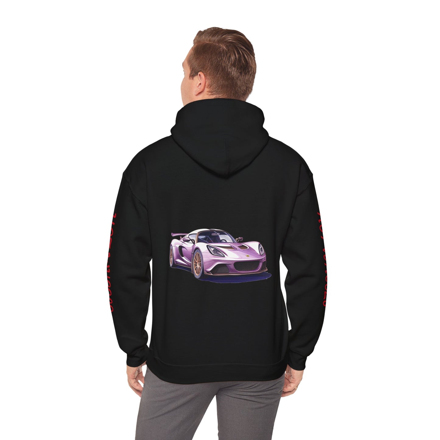 Princess Grace Retro Hot Wheels Unisex Hoodie Cool Car Graphic Sweatshirt