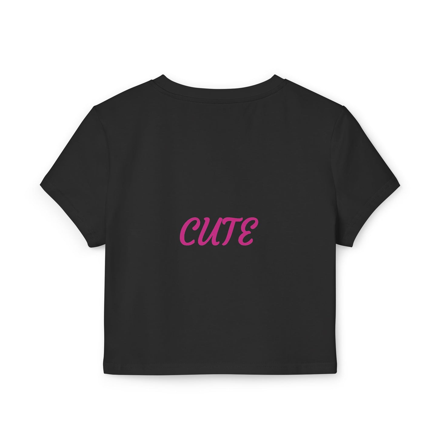 Princess Grace Trendy Women's Baby Tee with Cool Bear Design Cute & Fun Casual Shirt for Everyday Wear