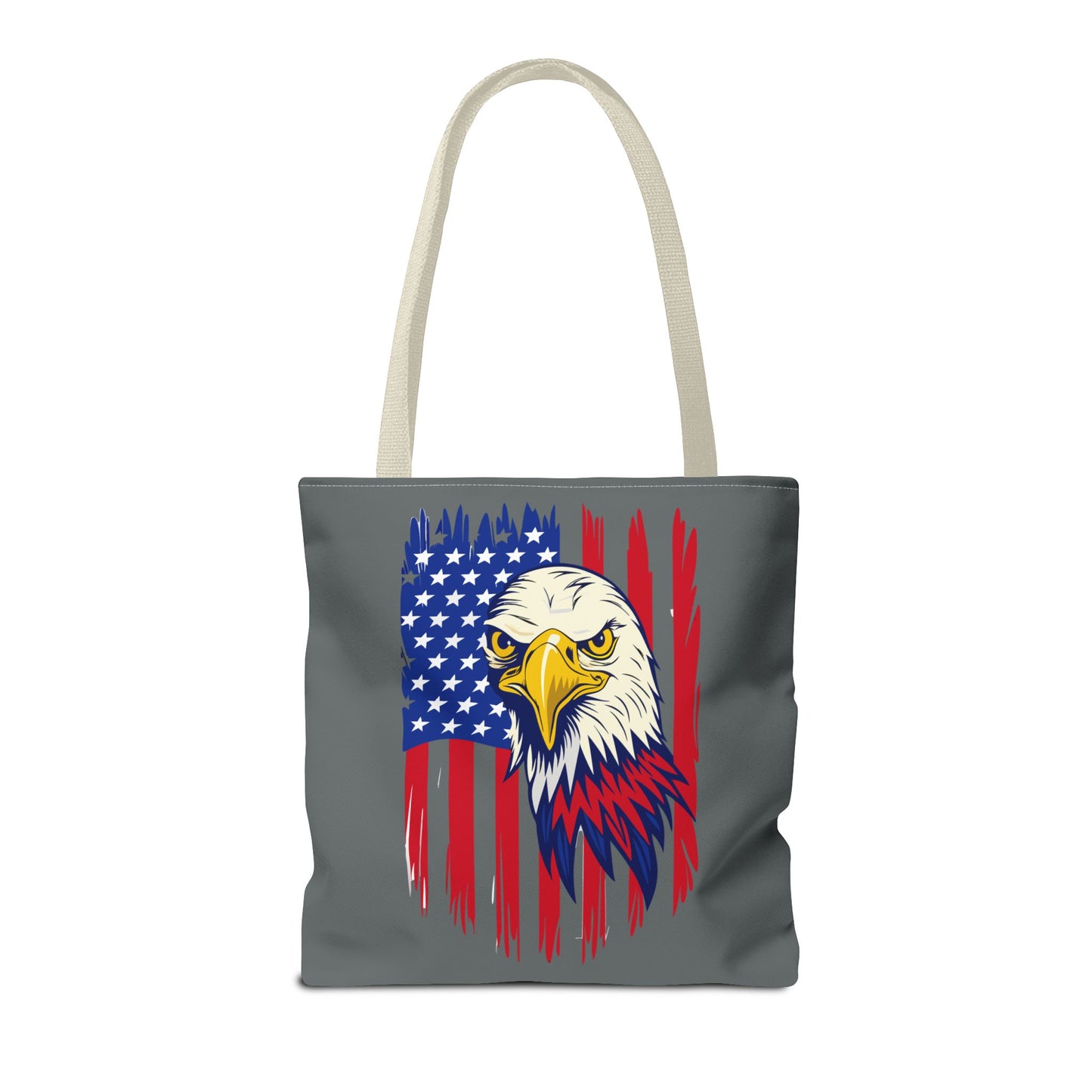 Princess Grace Patriotic Eagle Tote Bag American Flag Design