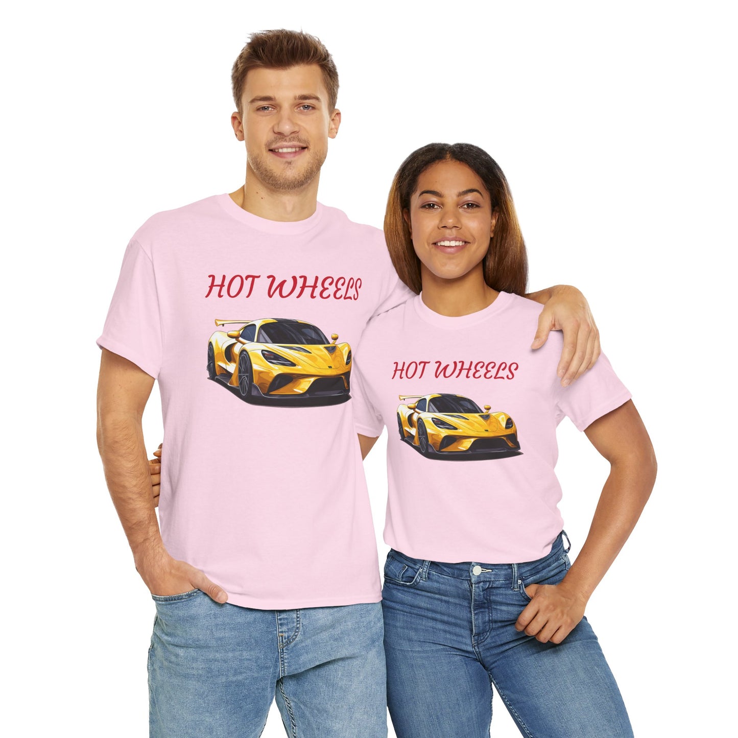 Princess Grace Hot Wheels Unisex Heavy Cotton Tee Perfect for Car Enthusiasts