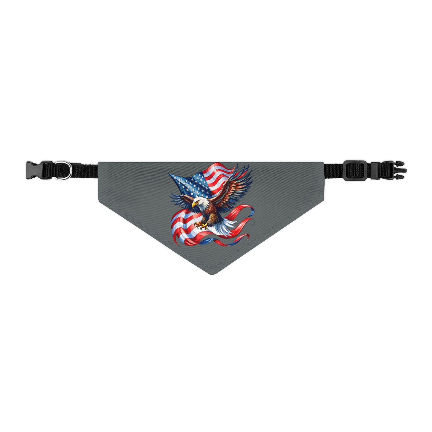 Princess Grace Patriotic Pet Bandana Collar American Eagle Design for Dogs